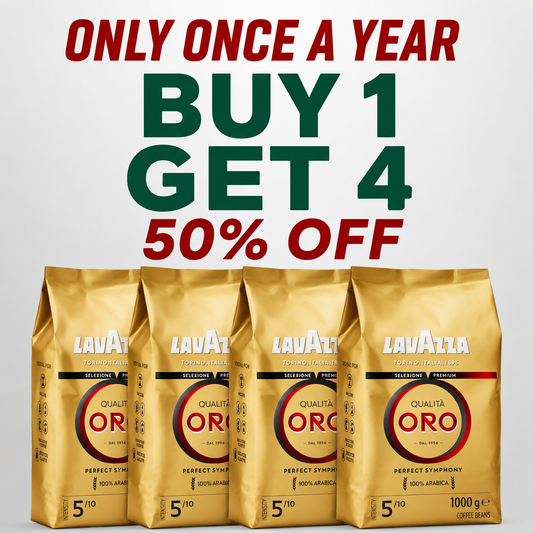 Premium Coffee Lavazza - Buy 1 Get 4